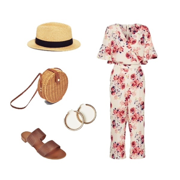 Outfit Of The Day: a Floral Jumpsuit for Summer